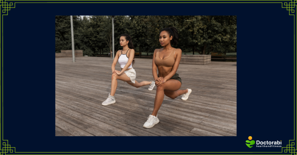 Change-your-Mindset-towards-Exercise-Two-Women-doing-Lunges