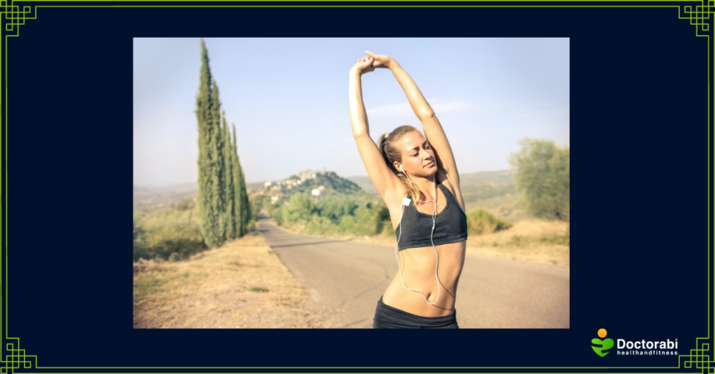 10-tips-to-prevent-exercise-injuries-Woman-stretching-on-the-road