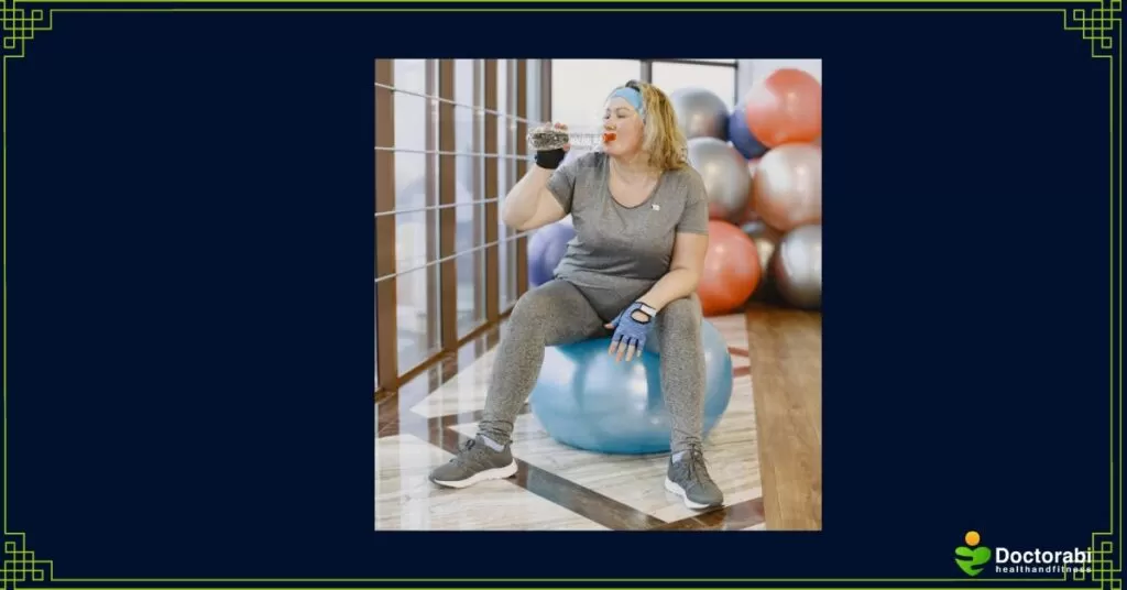 Exercise-ball-sitting